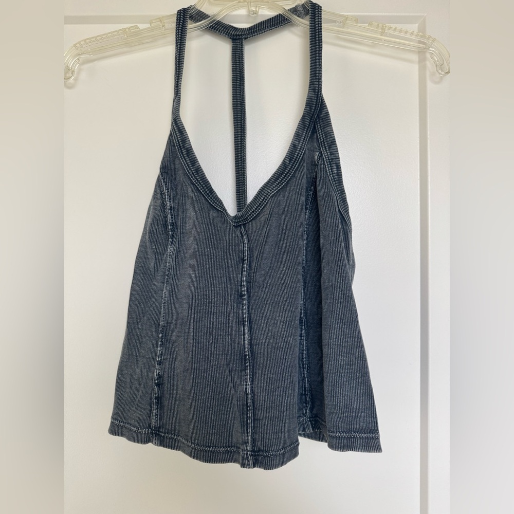 Ecote Black Strappy Tank Top